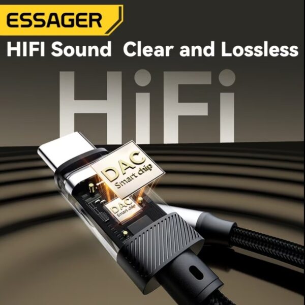 كونفرت ESSAGER type c to 3.5m convert