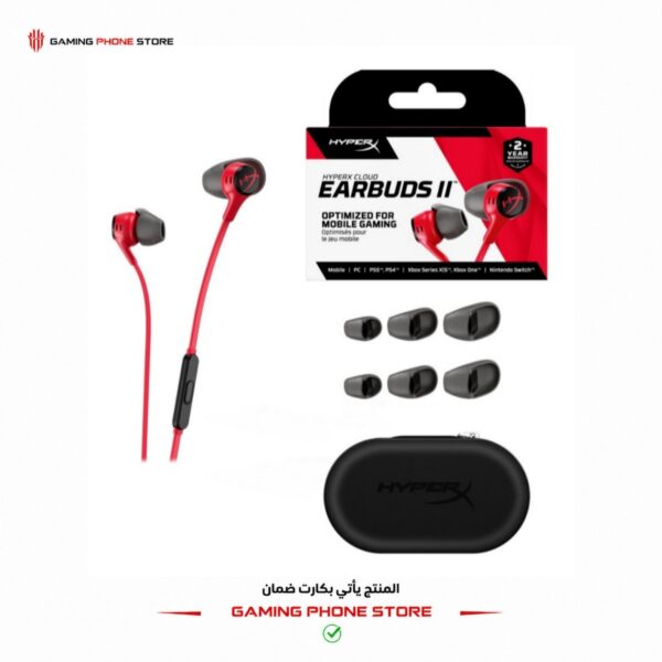 HyperX cloud earbuds 2